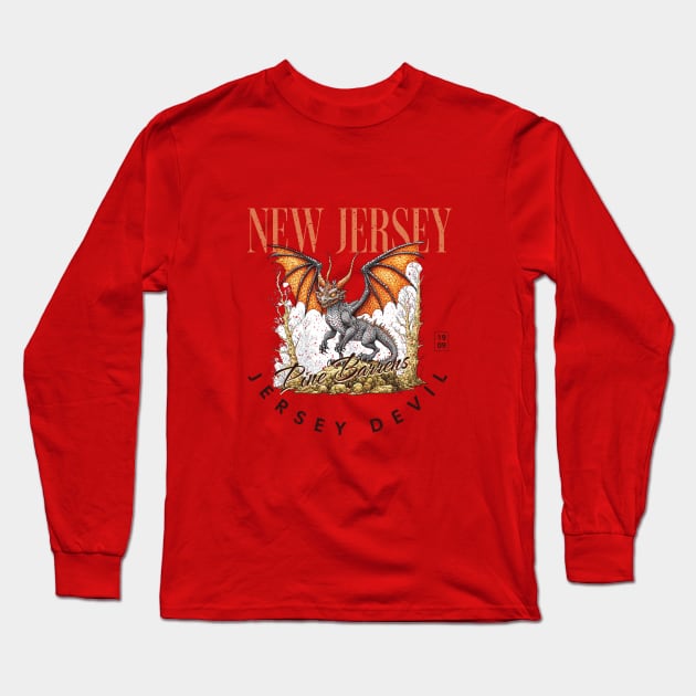 New Jersey - Pine Barrens Long Sleeve T-Shirt by Mugs and threads by Paul